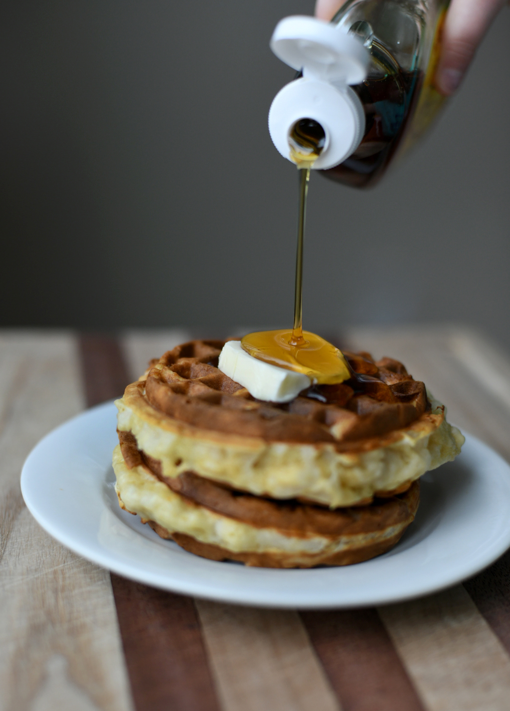sourdough buttermilk waffles